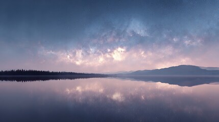 Fototapeta premium sunrise in the mountains