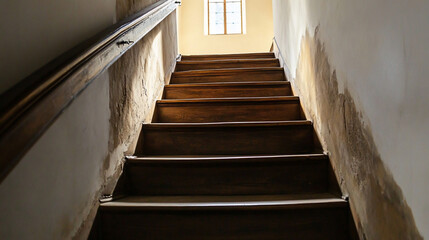 Old Wooden Stairs
