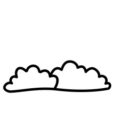 Hand drawn Grass Illustration, Minimal Grass Doodle