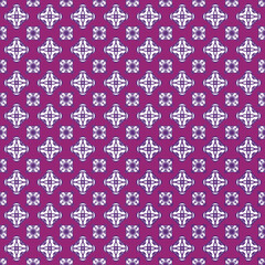 Star floral pattern