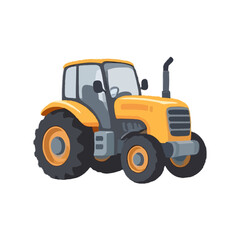 Refined Tractor Design Illustration