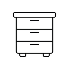 Cabinet Vector icon