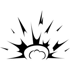 Comic Explosion Effect