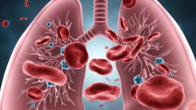 Understanding how oxygen travels through the lungs and into the bloodstream
