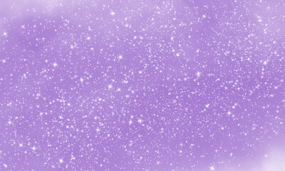 美しいラベンダー色の星空背景