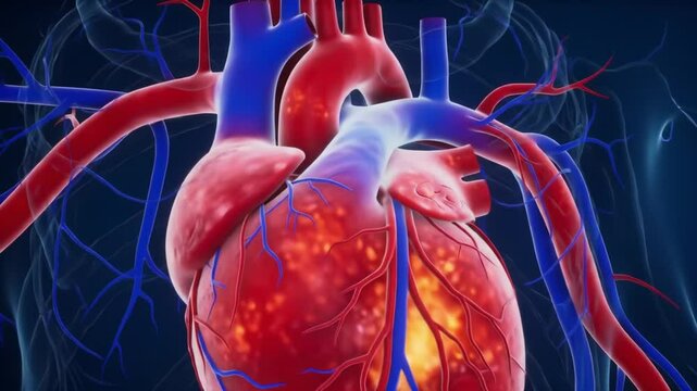 Understanding the human heart anatomy with detailed visualizations
