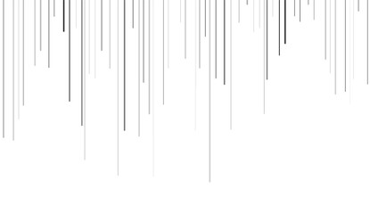 Comic book Speed Lines. Black and white vector elements. Vertical motion from top to bottom.