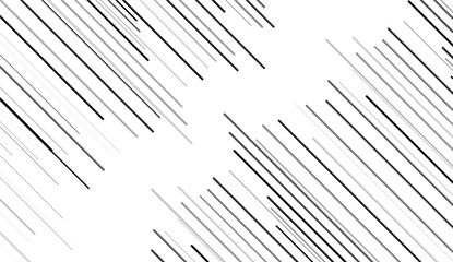 Anime And Manga Speed Action Lines Vector Illustration