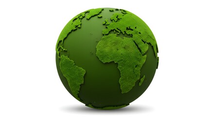 Obraz premium Green Earth Globe