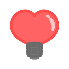 heart shaped bulb