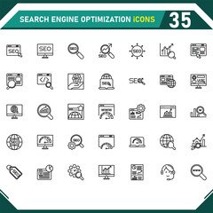 Search Engine Optimization Icons