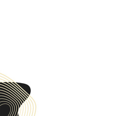 Waves Lines Corner Abstract Elegant