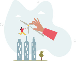 Green infrastructure planning with sustainable resources..Urban power supply using wind or solar source as ecological and environmental friendly solutions. character life .