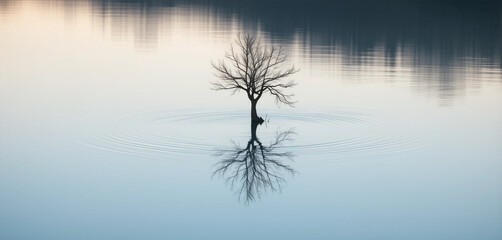 Still Reflection: Finding Mindfulness in Water's Calm