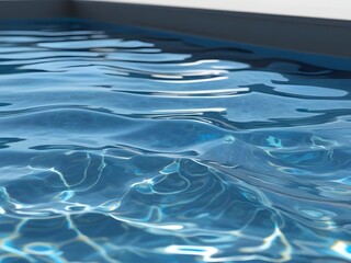 Tranquil Water Surface - Summer, Relaxation, and Purity