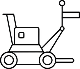 hand truck with a cart