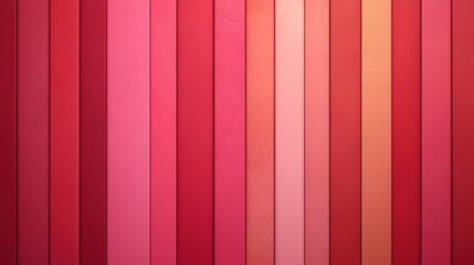 Vibrant Pink and Red Color Palette of Stripes for Creative Design