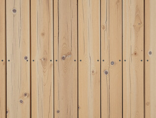 Naklejka premium close-up view of vertical light beige wooden planks showing natural wood grain