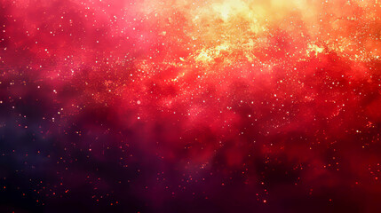 Colorful cosmic nebula background with vibrant hues and stars  