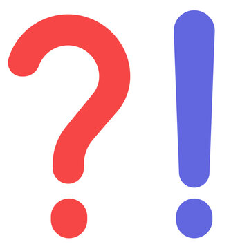 クエッションマーク　question mark Check Markcross Question Mark Exclamation Point Stock Vector