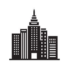 Fototapeta premium city skyline silhouette