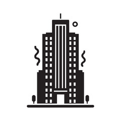 Obraz premium city buildings vector illustration