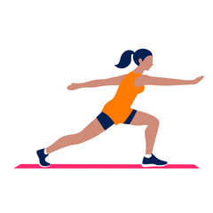 Stretching Workout Pose