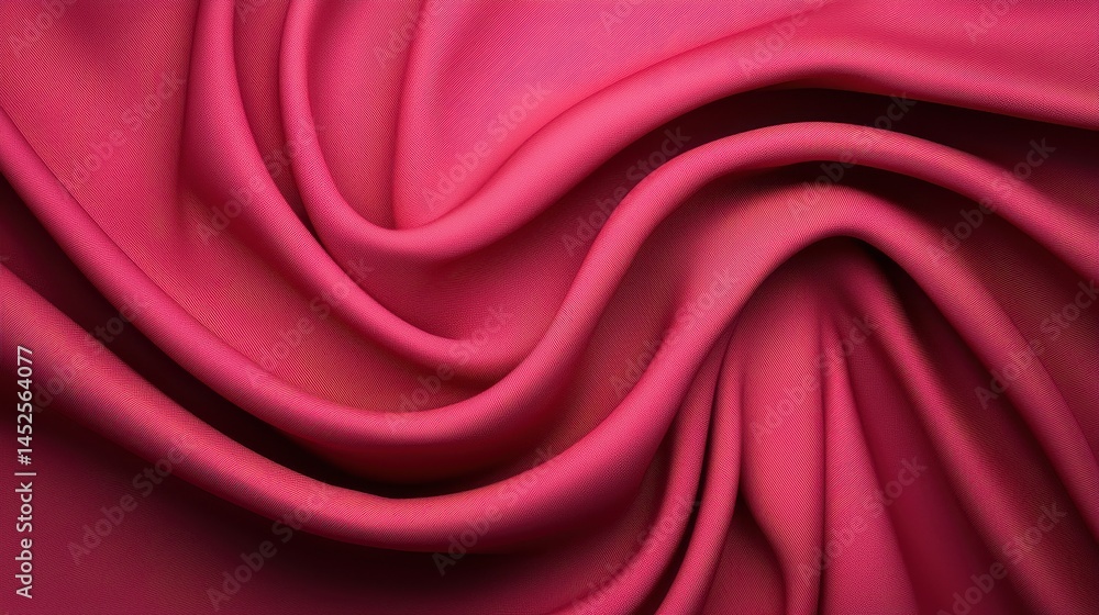 Poster elegant soft pink fabric close-up textures and patterns background