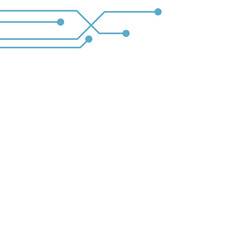 Lines Technology Shape Decoration