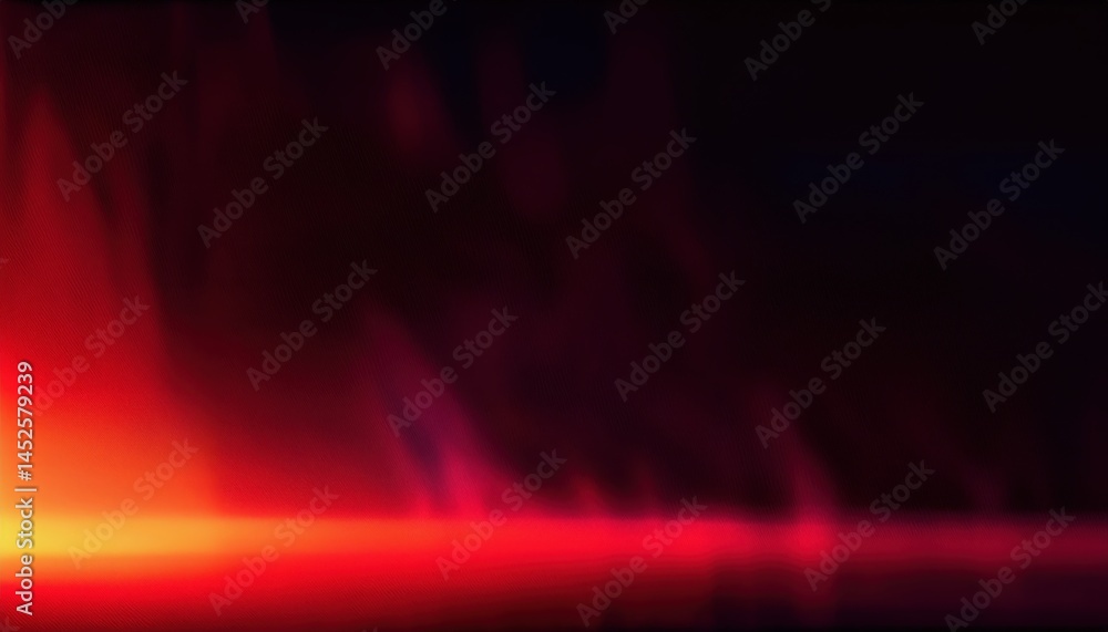 Aufkleber vivid red and yellow abstract gradient background with dark edges for web design, branding, digital 