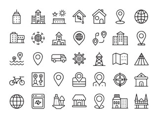 Map Icon Simplifies Navigation for Everyone.eps