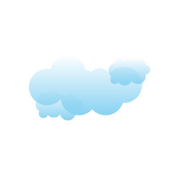 Modern Soft Cloud Shape