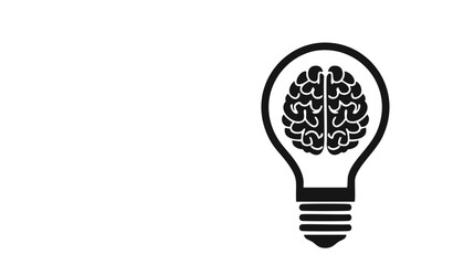 light bulb with green leaf