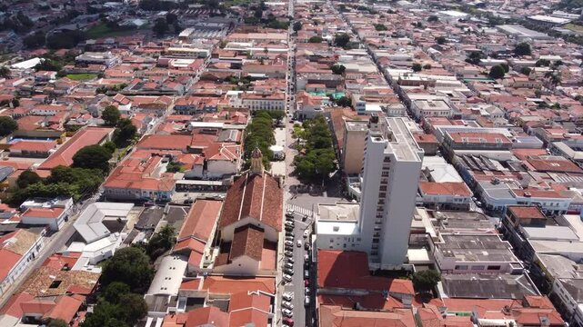 Aerial images of Itu, a municipality in the state of S&atilde;o Paulo, Brazil.