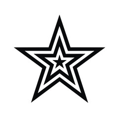 vector illustration of a star