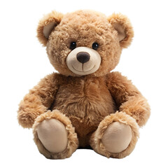 Obraz premium cute teddy bear isolated white background