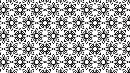 seamless pattern with flowers