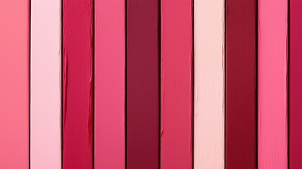 Vibrant Stripes of Pink Shades for Background or Design Projects
