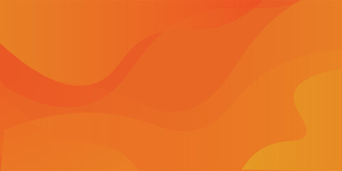 Liquid color background design. Orange elements with fluid gradient. Dynamic shapes composition. Eps10 vector