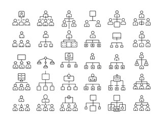 Organisational Icon Enhancing Team Collaboration Strategies.eps