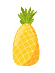 Pineapple vactor image , summer fruits , summer fruit pineapple vactor image .