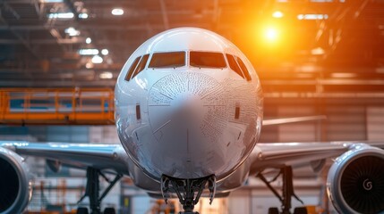 Airplane Inspection Concept, Examination of Airplane Exterior Skin Under UV Light to Enhance Aircraft Maintenance Standards