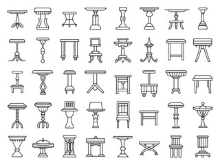 Pedagogical Table Icon for Interactive Learning.eps