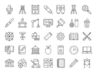 Pedagogical Tools Icon Transforming Classroom Experiences.eps