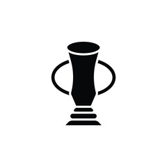 Outlined trophy icon for achievement, sports victory, competition, award events, and winner badges.