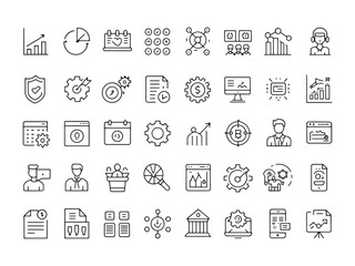 Performance Based Icon Inspires Effective Growth.eps