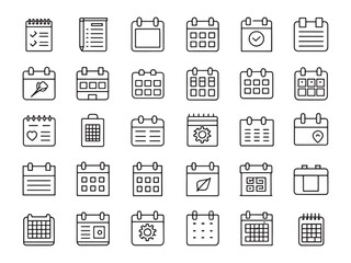 Planner Icon Visualize Your Goals Effectively.eps