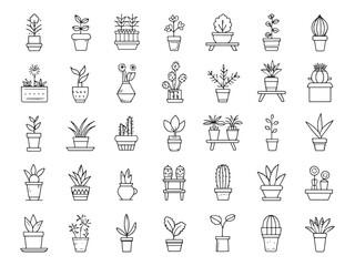 Plant Stand Icon for Your Home Decor.eps
