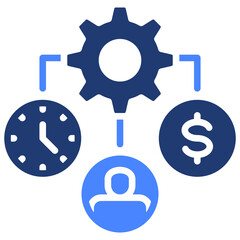 Resource Allocation Icon