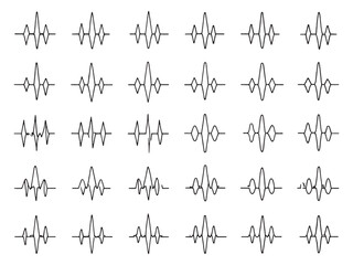 Pulse Grid Icon Drives Sustainable Energy Solutions.eps